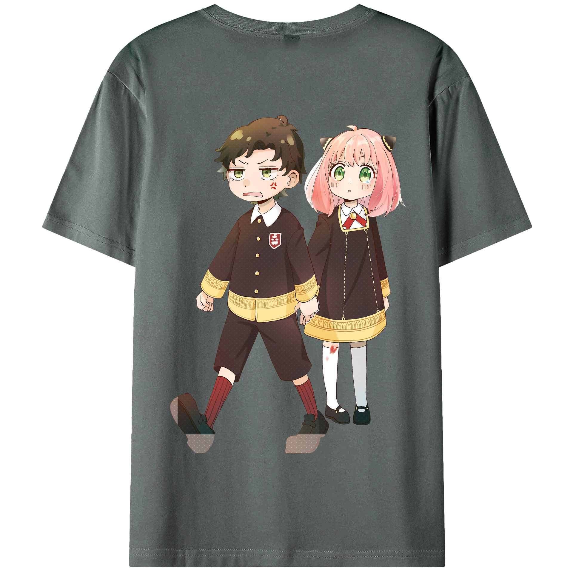 （画像用） SPY×FAMILY间谍家家酒 綿100％半袖Tシャツ（背面プリント）